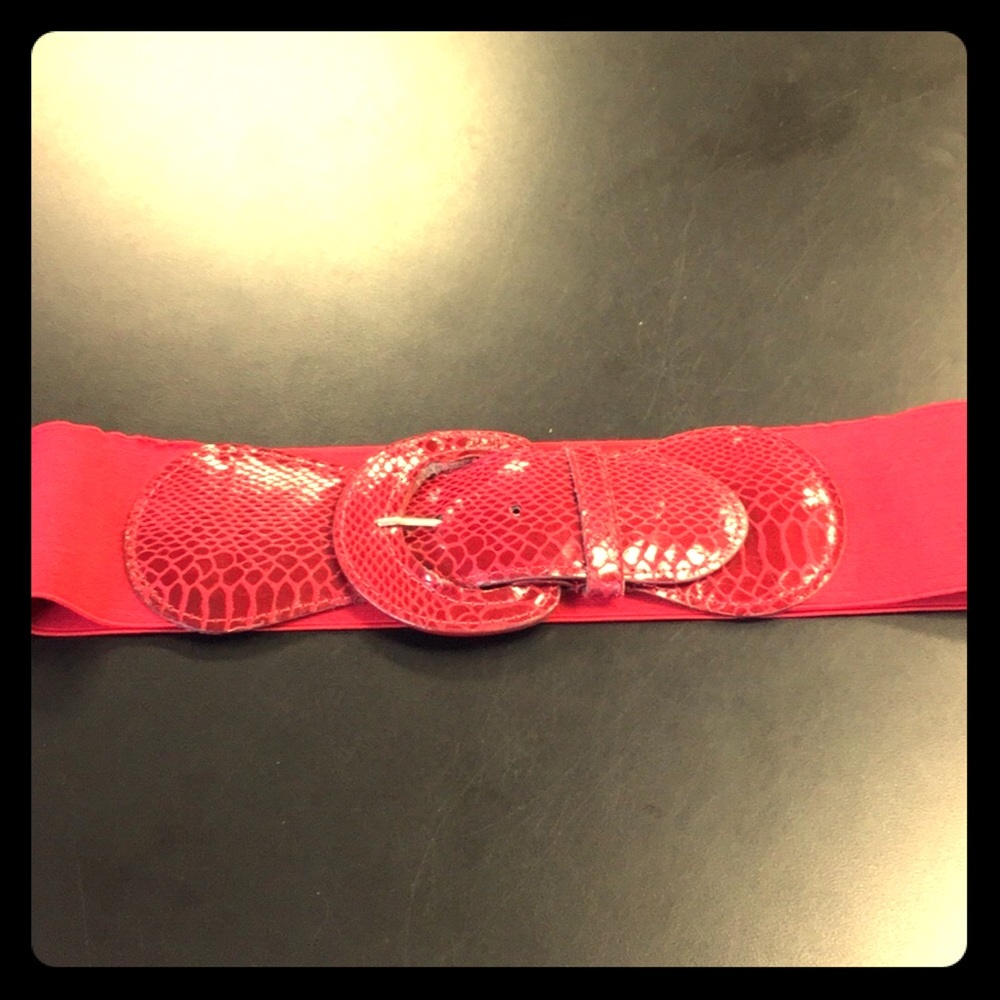 Chunky Red Belt